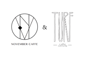 Turf Cafe & November Cafe Logo